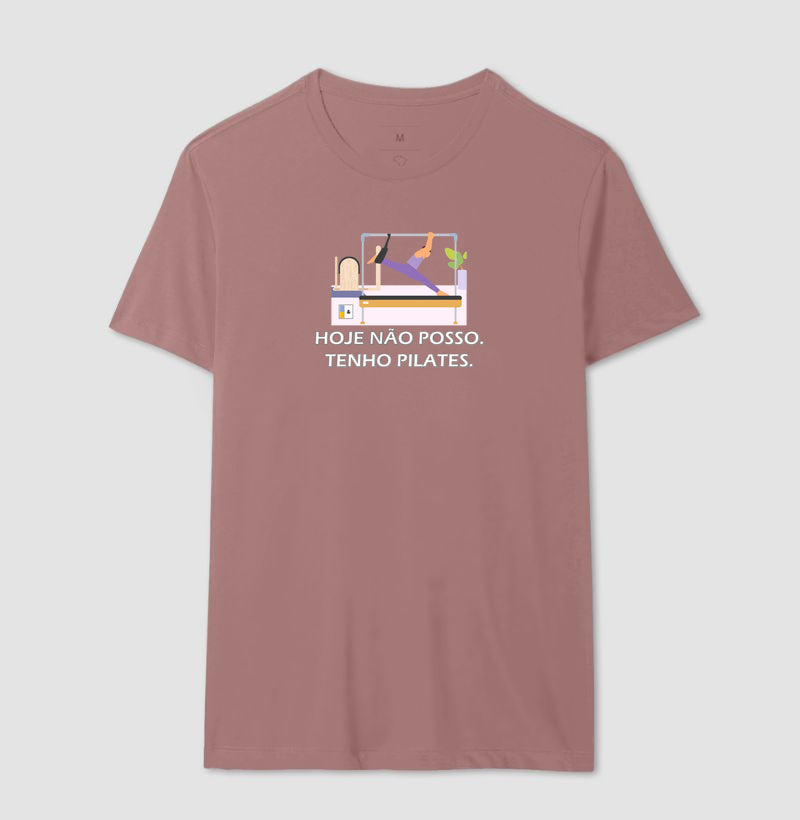 Camiseta Não Posso, Tenho Pilates