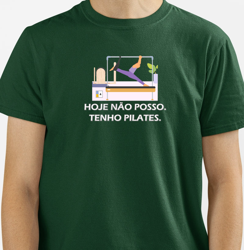 Camiseta Não Posso, Tenho Pilates