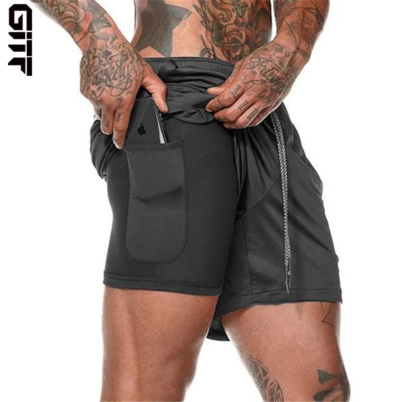 Shorts Para Treino 2 em 1 Esporte Air Effect